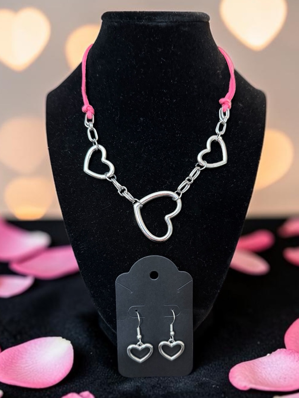 💝THE “LOVE YOURSELF, ALREADY!” NECKLACE & EARRING SET!💝